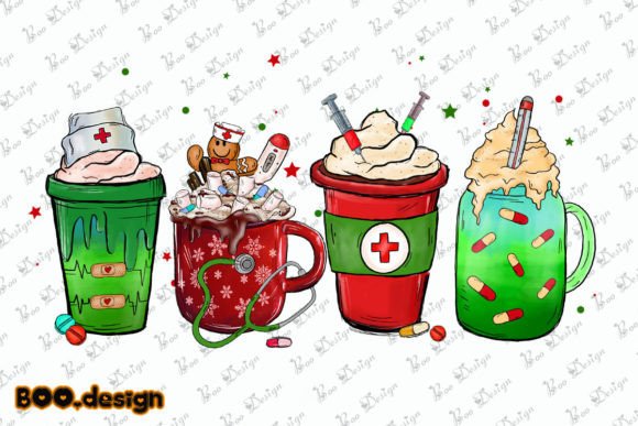 Christmas Nursing Cup Sublimation