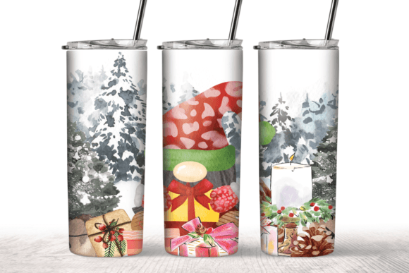 Christmas Sublimation Tumbler Wrap