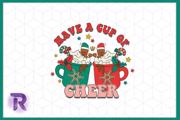 Retro Christmas Cup of Cheer Hot Cocoa